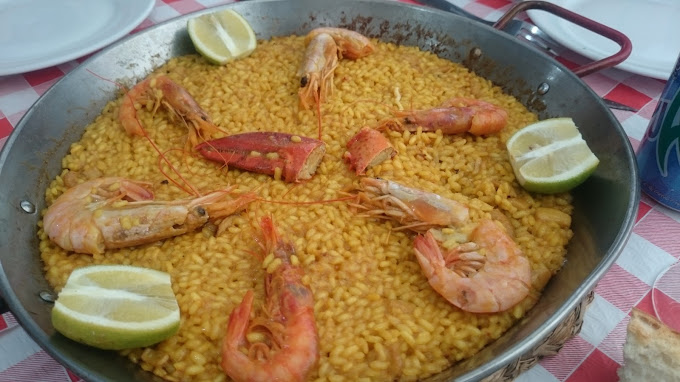 Arroz con langostinos