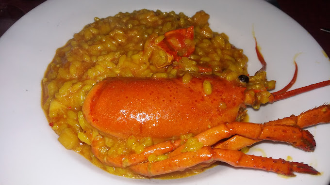 Arroz con bogavante